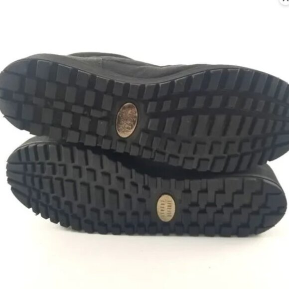 US 12❤️Stuart Weitzman LEATHER FUR SHEARLNG RIDING BIKER COMBAT Ankle BOOTS WARM - Picture 8 of 8